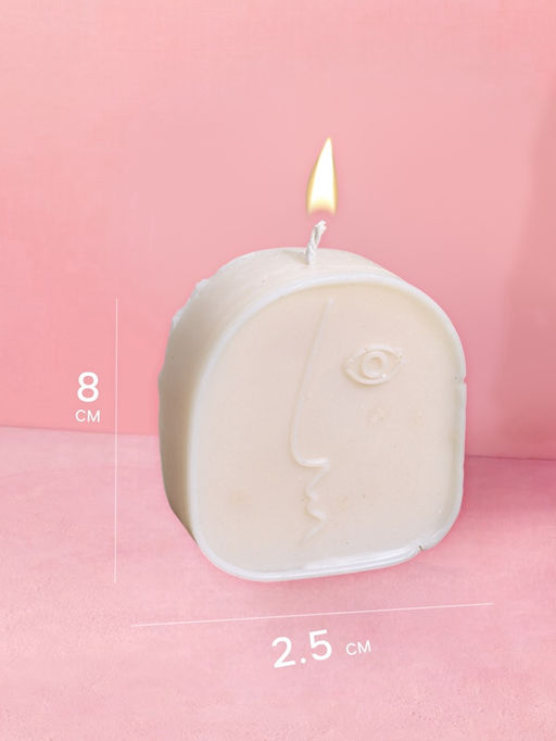 Свеча "Пикассо" 7х2,5х8 см, соевый воск,, микс