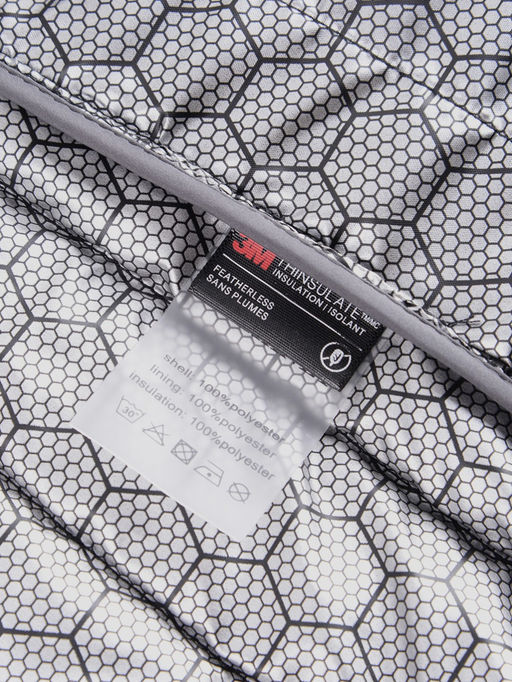 Куртка мужская стёганая с капюшоном с графеновой подкладкой черного цвета 9625_1Ch