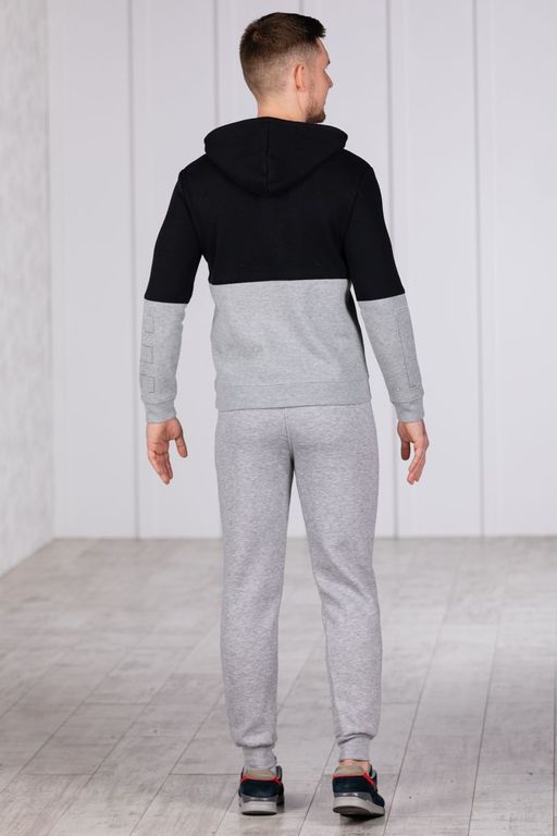 Брюки спортивные 
 3.MA004B-серый-светлый