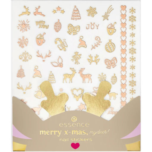 Стикеры для ногтей Merry X-Mas, My Deer! nail stickers 01