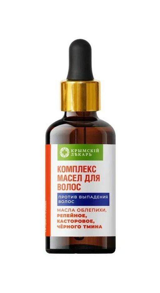 Комплекс масел Против выпадения волос, 25г - Крымский лекарь фото 3