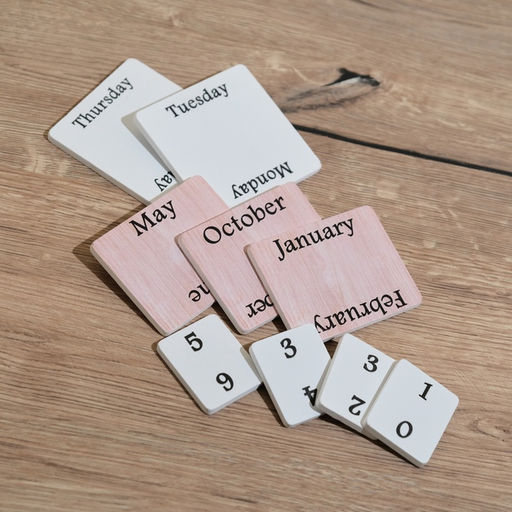 Сувенир вечный календарь, 11.56.512 см, дерево, белый - Simaland фото 5