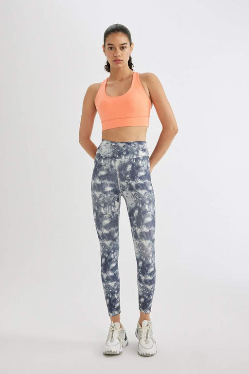 Спортивный бюстгальтер DeFactoFit с круглым вырезом  фото 6