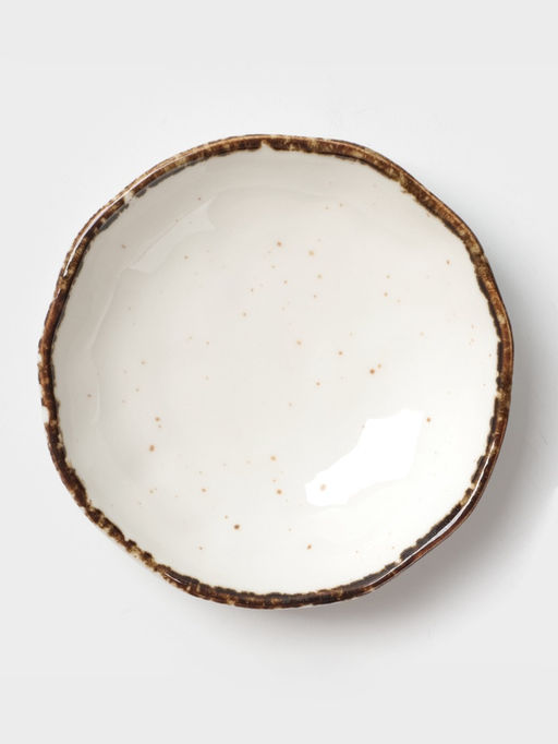 Соусник Magistro Alpine Frost, 65 мл, d=8.9 см, фарфор, белый