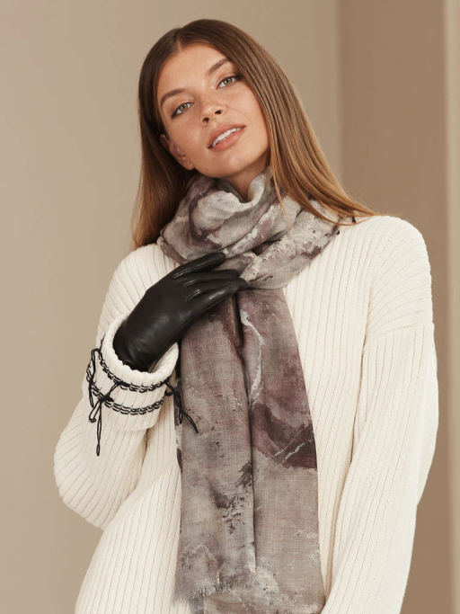 Перчатки женские 100% ш IS00700 black - Eleganzza фото 2