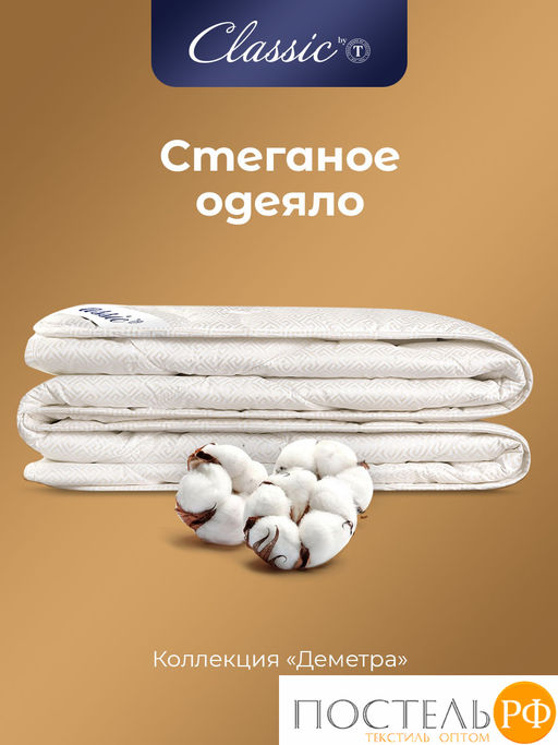 Classic by T ДЕМЕТРА Одеяло 200х220, 1пр., см.хлопок/хлопок/микровол. фото 3