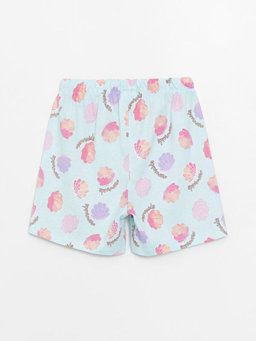 Beli Lastikli Desenli K?z ?ocuk Pijama ?ort - Waikiki фото 2