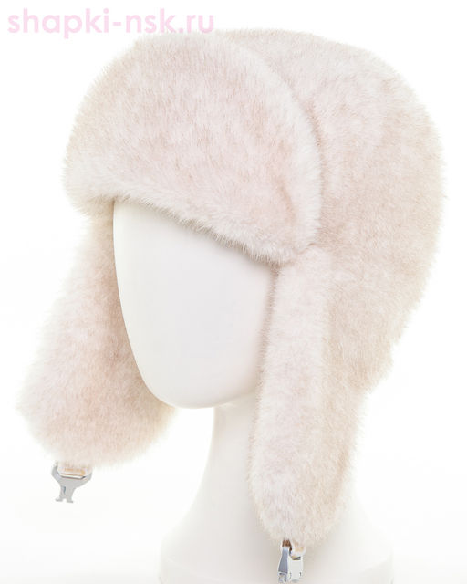 Дина экомех норка Ушанка флис (56-58)