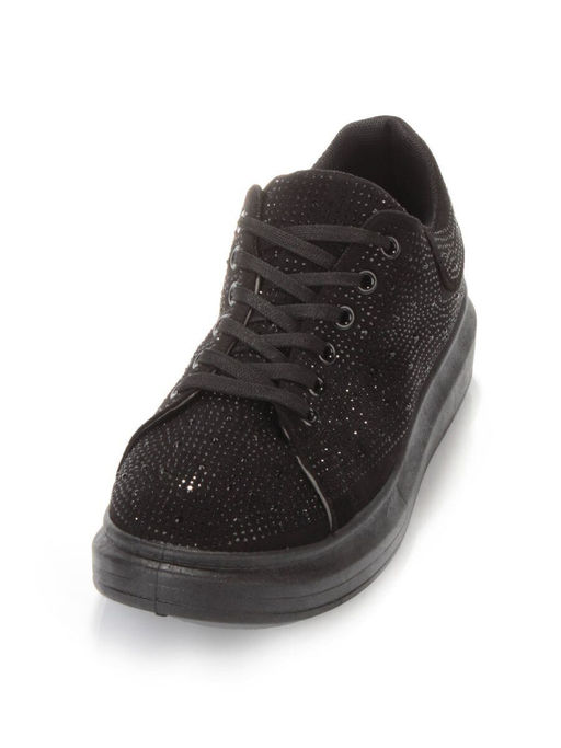 05-6739-2 BLACK Кроссовки женские (искусственные материалы) - No name фото 4