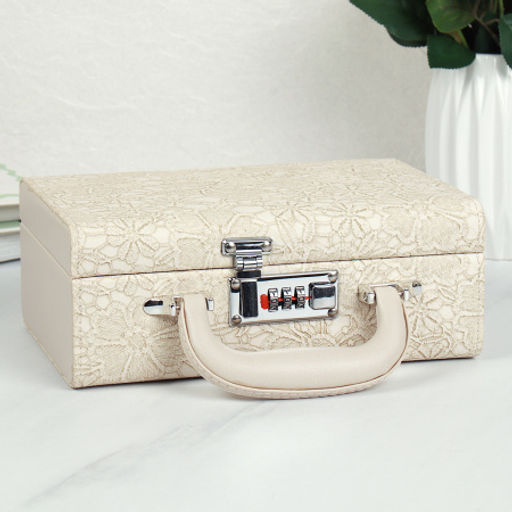 Шкатулка для украшений 24x16x9 см / H178 /уп 24/ (Розовый) - Галеонтрейд фото 2