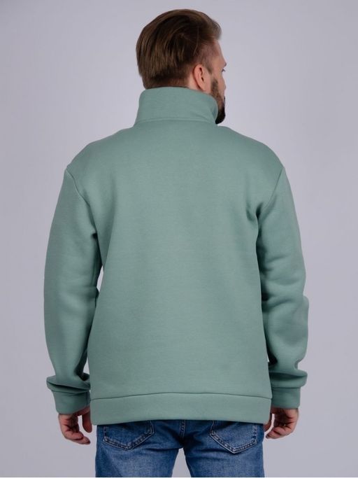 Свитшот СМ-3 черный, футер начес - Малина фото 12