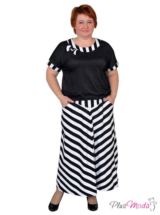 Юбка Модель №296 размеры 44-80 - Plusmoda фото 3