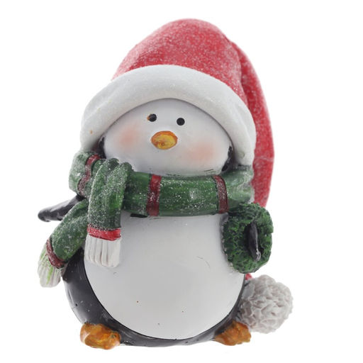 Фигурка декоративная "Пингвин", L5 W5 H6,5 см, 2в.