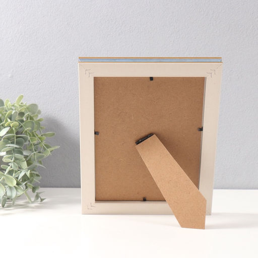 Фоторамка для фото 15×20 см «Габриэль», пластик, синяя с золотой полосой, 2.2×19×24 см