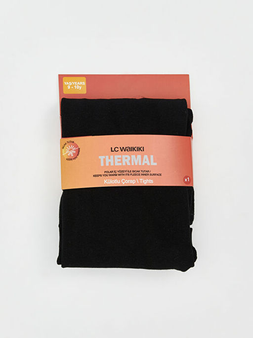 Basic K?z ?ocuk Termal K?lotlu ?orap