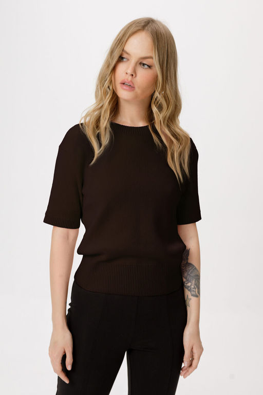 Джемпер Pirs 6352 коричневый  фото 3