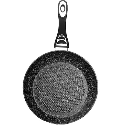 3768-1 Сковорода 26 см с мрам.покр. с крышкой (х6)