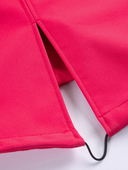 Парка спортивная женская с капюшоном softshell красного цвета 9568Kr - Mtforce фото 21