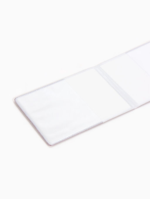 Обложка Удостоверение 11*0,3*8 см, Иск кожа, тисн. золото, бордовый