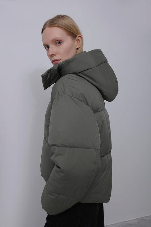 Стеганая куртка c капюшоном - Incity фото 15