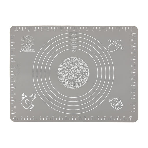 Коврик кулинарный силиконовый со шкалой 40*30 арт. 17408 MARMITON