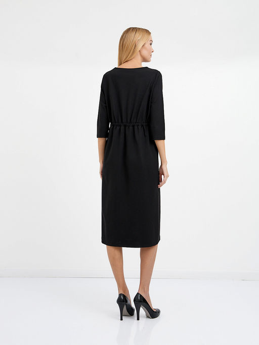 платье черное с карманами - Glenfield фото 6