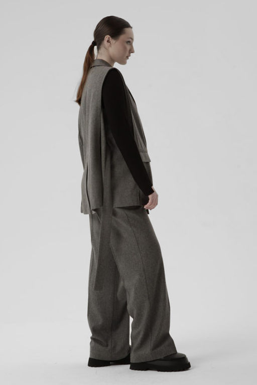 Жилет ШЕРСТЬ - Жан и параскева фото 5