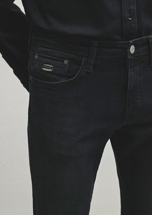 Jake Lux Black Antrasit Jean Pantolon - Mavi фото 7