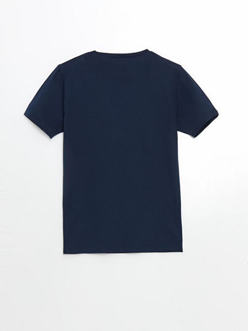 Bisiklet Yaka Real Madrid Bask?l? Erkek ?ocuk ?ortlu Pijama Tak?m?