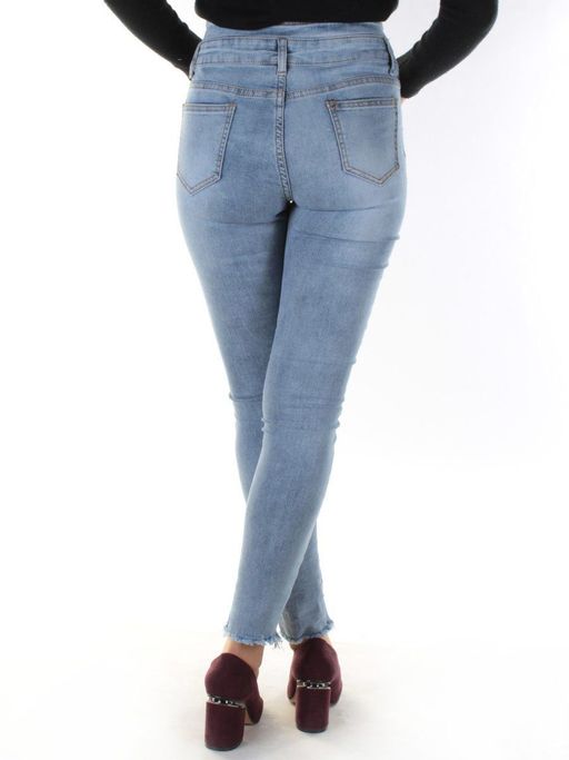 0023 Джинсы женские зауженные YTD JEANS