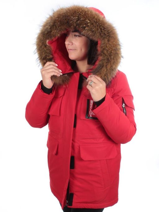 8097 RED Куртка зимняя женская JARIUS (200 гр. холлофайбера) - Fashion фото 14