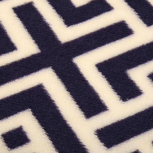 Плед (покрывало) в коляску 80х80см "Якутия", велсофт "California" набивной, полиэстер 100%, плотность 160г/м2, упаковка пакет ПП 35х45см, т.м. "Домашняя Мода" (Россия)