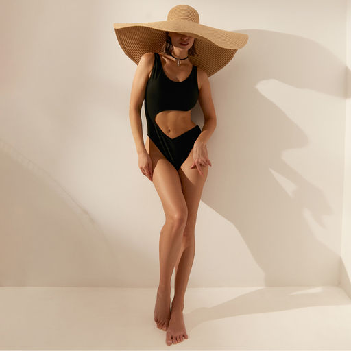 Шляпа женская MINAKU, цв. светло-коричневый, р-р 58  фото 2