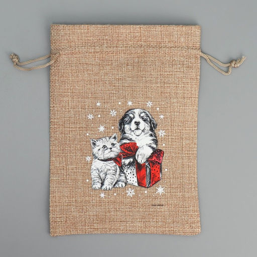 Цена за 5 шт. Мешок с термонаклейкой Друзья, 13 х18 см +/- 1.5 см - Дарите счастье фото 6