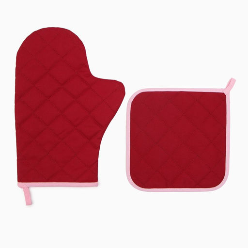 Набор кух. Этель Тюльпаны варежка-прихватка 20х28см, прихватка 19х19см,100% хл  фото 7