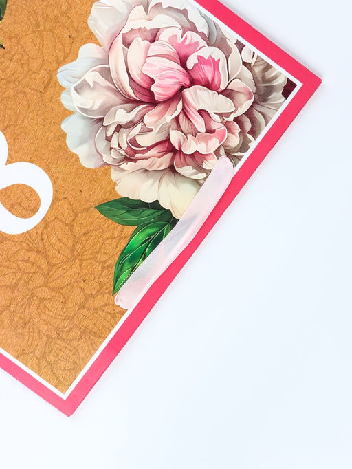 Пакет подарочный ламинированный вертикальный С 8 Марта, L 31?40?12 см