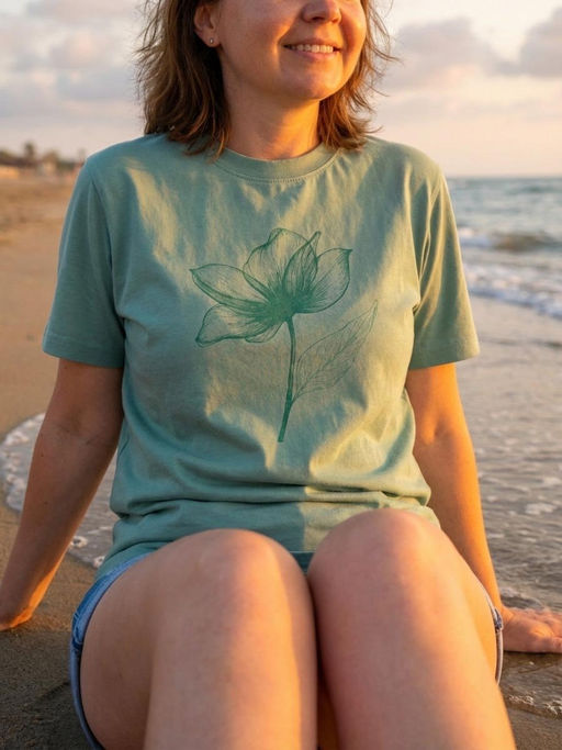 Футболка женская арт. 12716/Floral - F5 фото 2