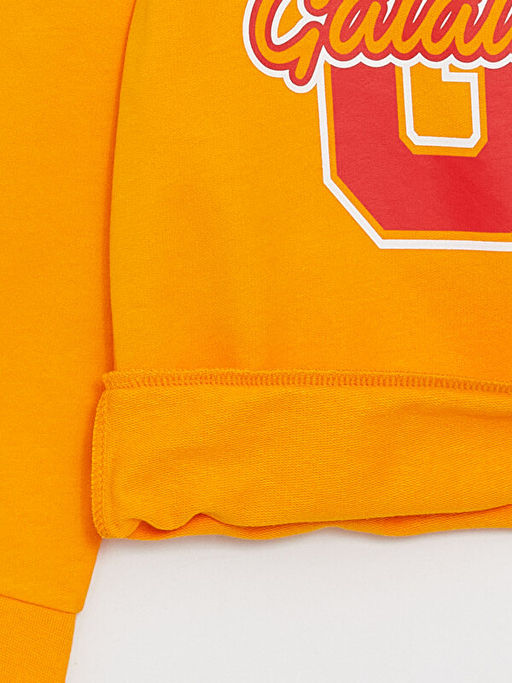 Galatasaray Bask?l? Uzun Kollu Erkek ?ocuk Hoodie - Waikiki фото 2