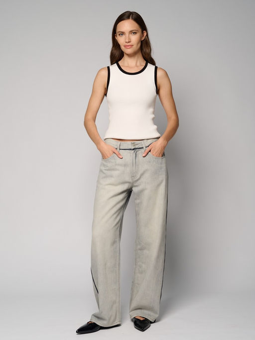 Джинсы женские 12521-66041 l.grey