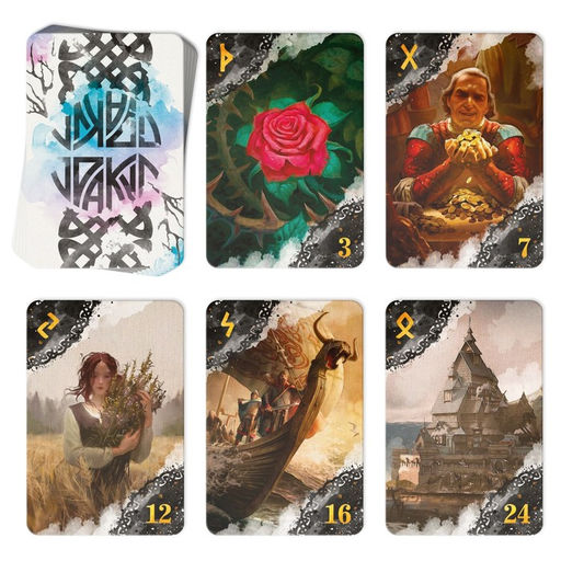 Цена за 2 шт. Оракул «Рунический», 25 карт (6×9 см), 16+