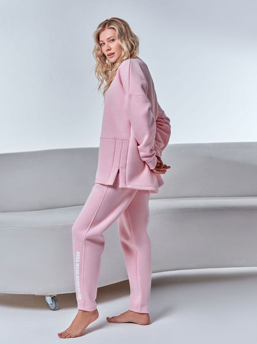 Свитшот с начесом J.487 св.розовый - Argo classic фото 9