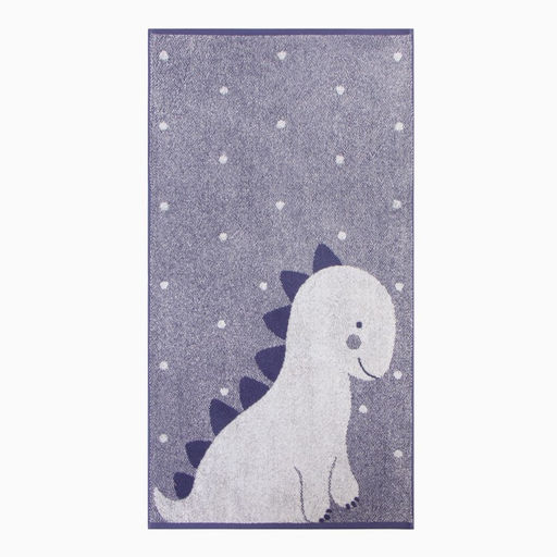 Полотенце махровое Этель Динозаврик, 70х130 см, 100% хлопок, 420 г/м2  фото 2