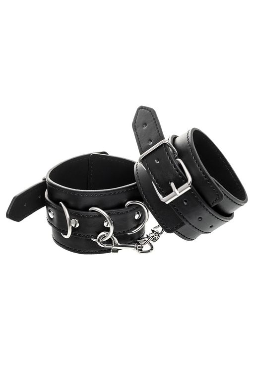 Поножи Anonymo #0153, PU кожа, черные, 26,5 см - Toyfa фото 7