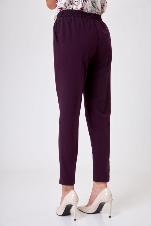 Брюки ANELLI 518 винный  фото 3