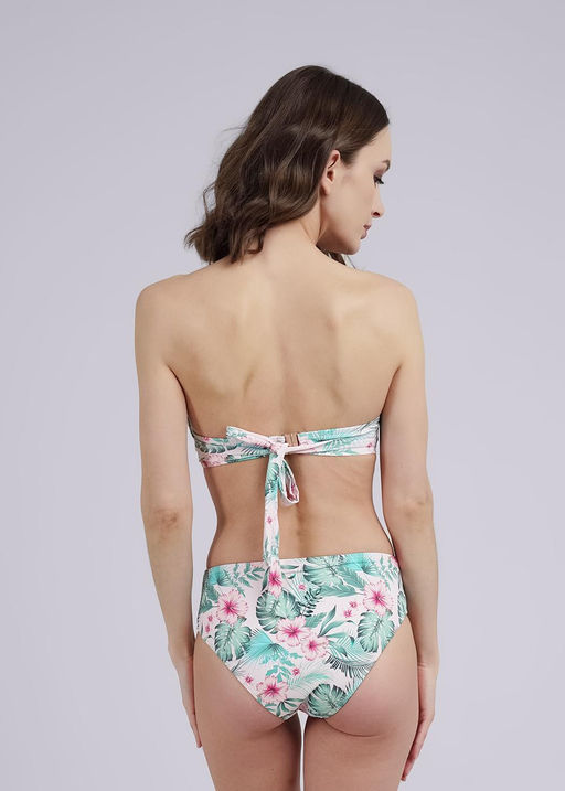 CLE SS103к Купальник жен. форм. св.зелёный/фуксиевый - Clever wear фото 6