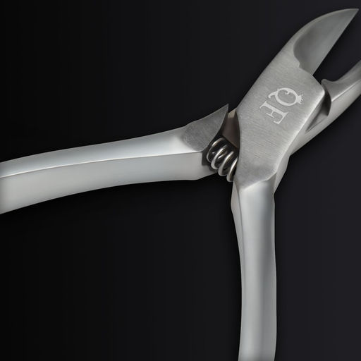 Кусачки педикюрные Premium satin, скрытая пружина, 10,9 см, длина лезвия - 16 мм, цвет серебристый - Queen fair фото 5