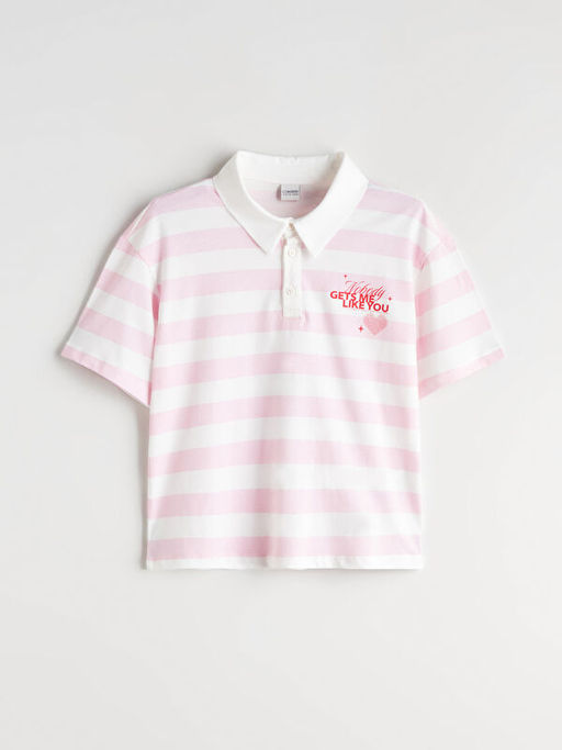 Polo Yaka K?z ?ocuk Ti??rt