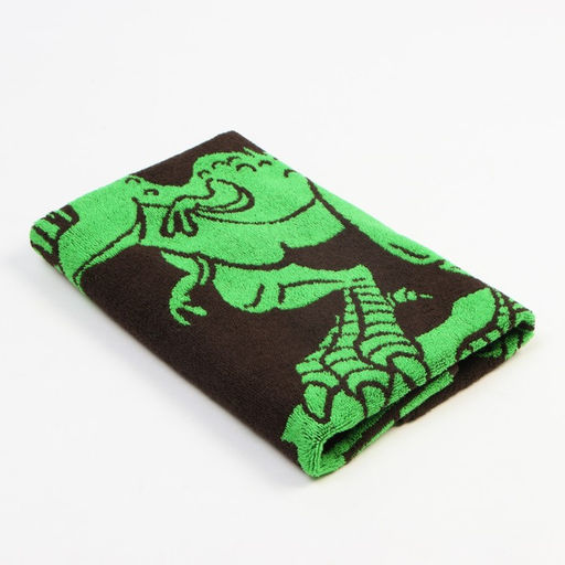 Полотенце махровое Этель Тиранозавр, 70х130 см, 100% хлопок, 420 г/м2  фото 4