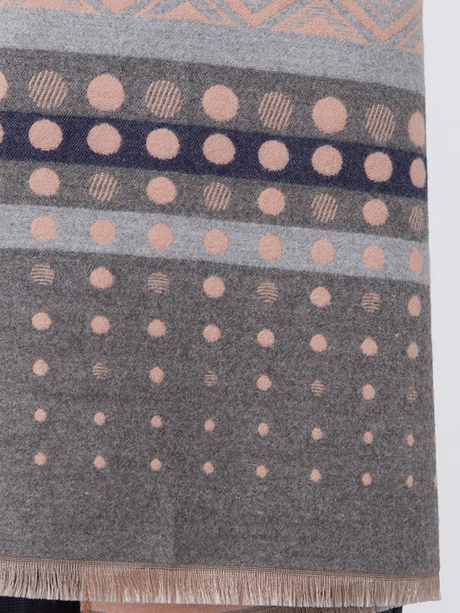 в составе ШЕРСТЬ и КАШЕМИР Большой, мягкий, теплый однотонный двусторонний палантин. - Tantino фото 6