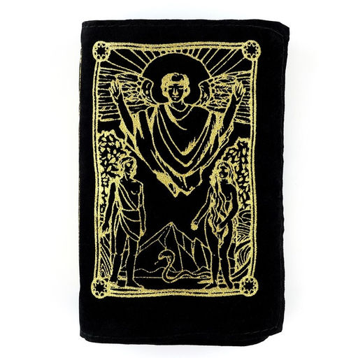 Мешочек для карт универсальный «Таро A. E. W.», бархатный, 14×40 см